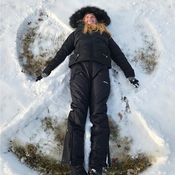 Women's Insulated Waterproof Ski Bib Overalls Winter Snowboarding